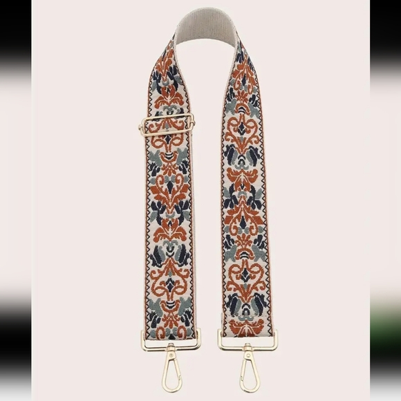 Embroidered Purse Strap - Picture 4 of 4